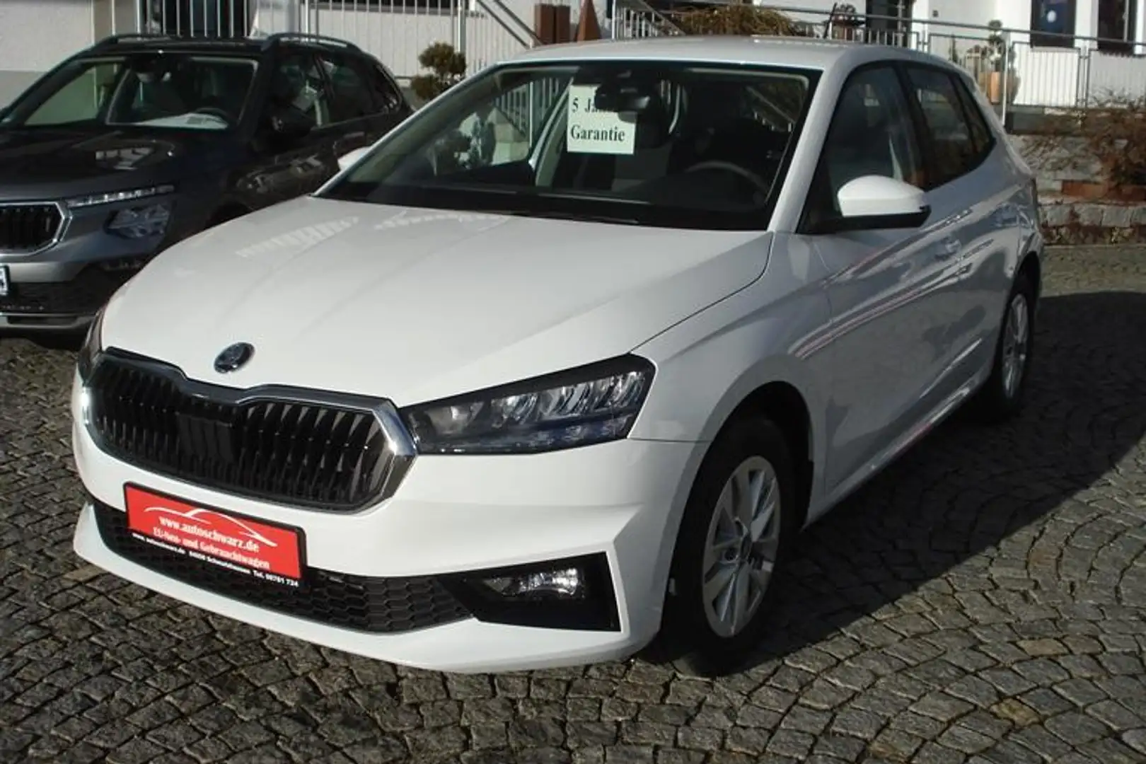 Skoda Fabia 130 LET-Smart-Link-Sitzh.LED- Kam. Alu Weiß - 1