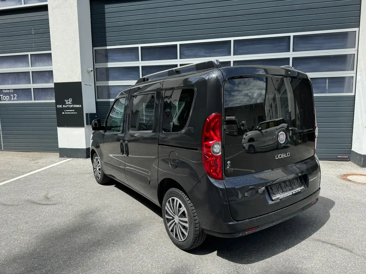 Fiat Doblo Emotion*8 FACH BEREIFT*MOTOR GETRIEBE TOP*EXPORT Schwarz - 2
