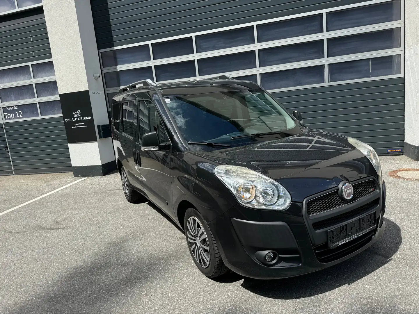 Fiat Doblo Emotion*8 FACH BEREIFT*MOTOR GETRIEBE TOP*EXPORT Schwarz - 1