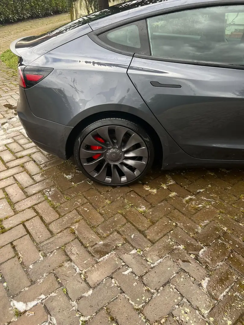 Tesla Model 3 Model 3 Performance Dual Motor awd batteria nuova Grigio - 2