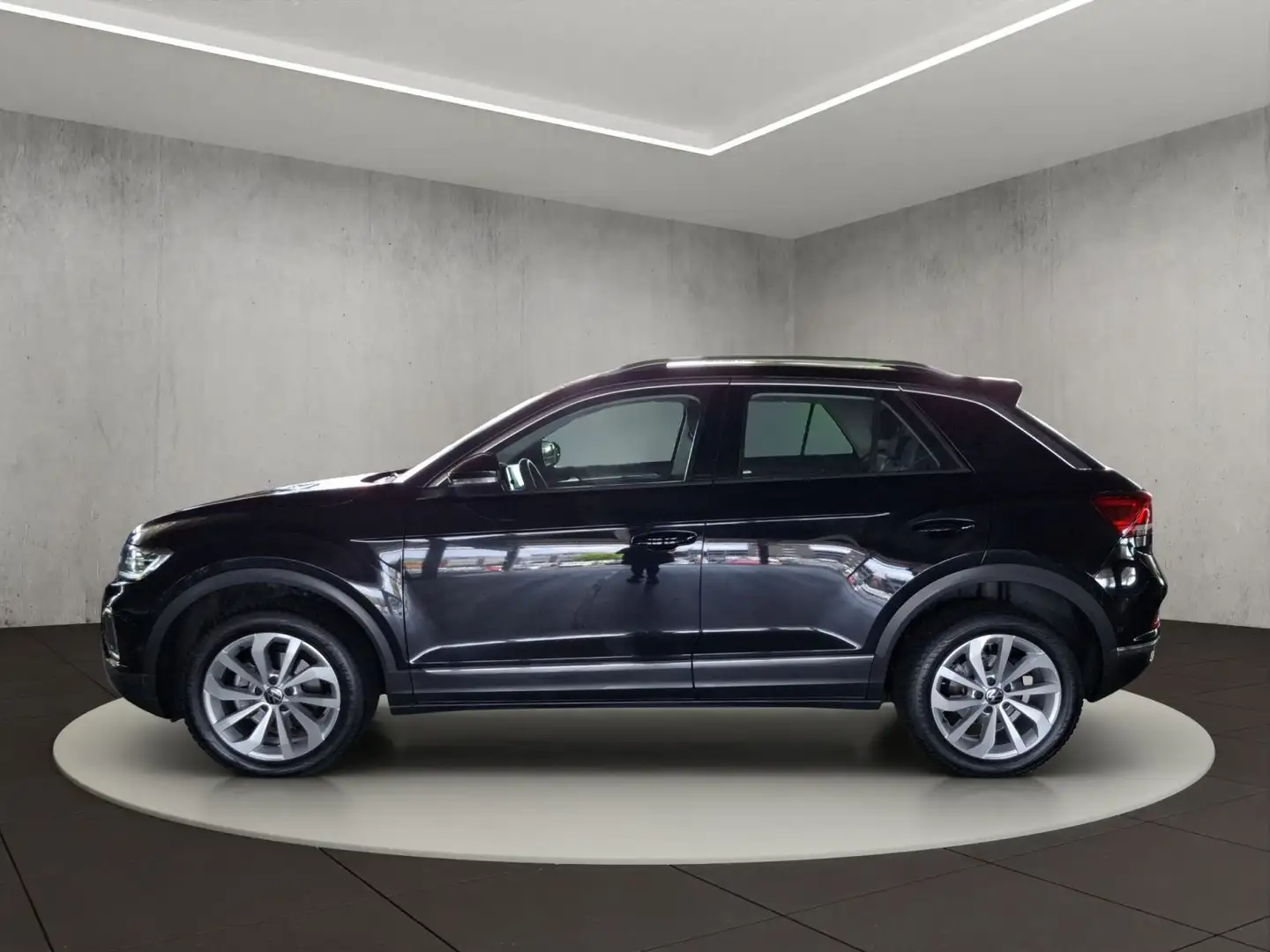 Volkswagen T-Roc Style 1.5 l TSI OPF 110 kW (150 PS ) 7-Gan Schwarz - 2