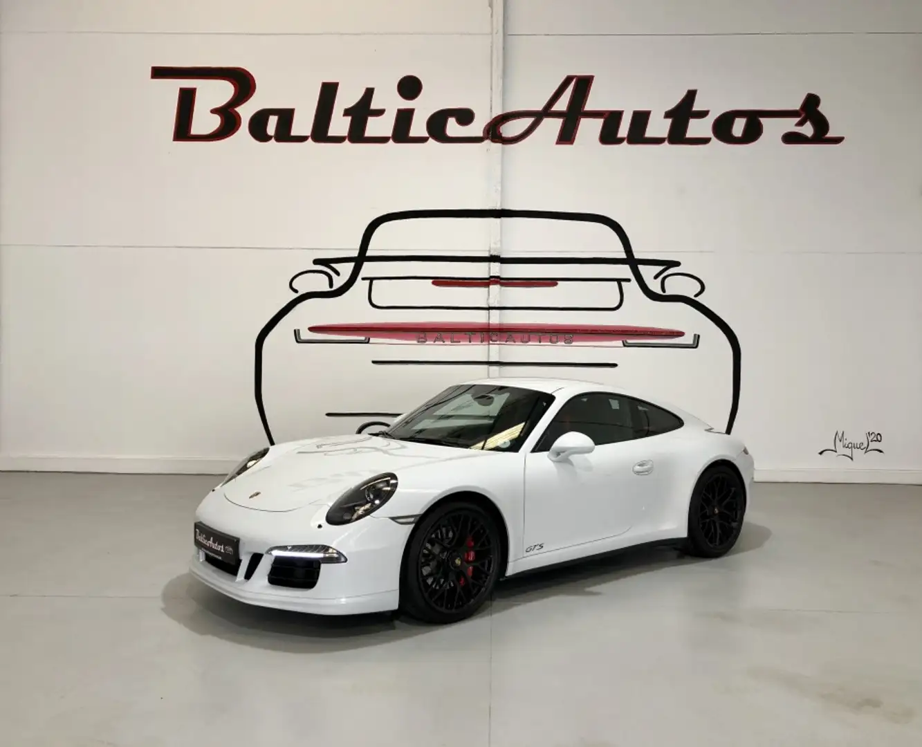 Porsche 991 Carrera 4 GTS Coupé PDK Blanco - 1