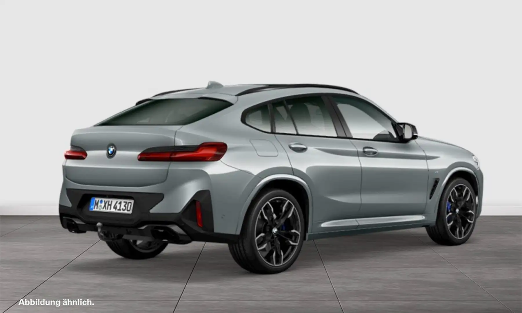 BMW X4 M 40i HuD+Pano+Laser+AHK+ACC+Hifi+KZG+DAB+adapt.M-Fa Grijs - 2