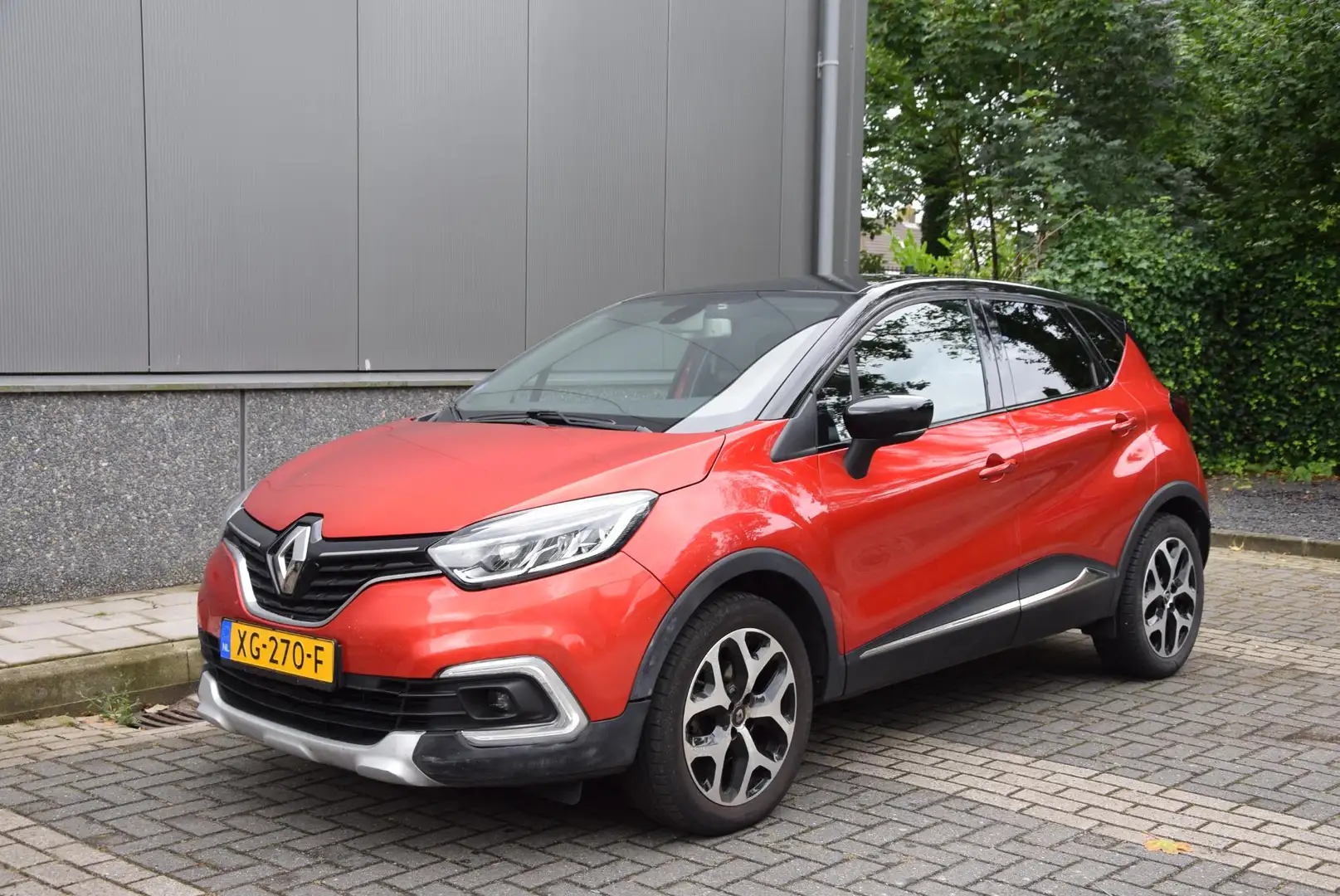 Renault Captur 1.2 TCe Intens | Automaat | Volledig onderhouden | Rood - 2