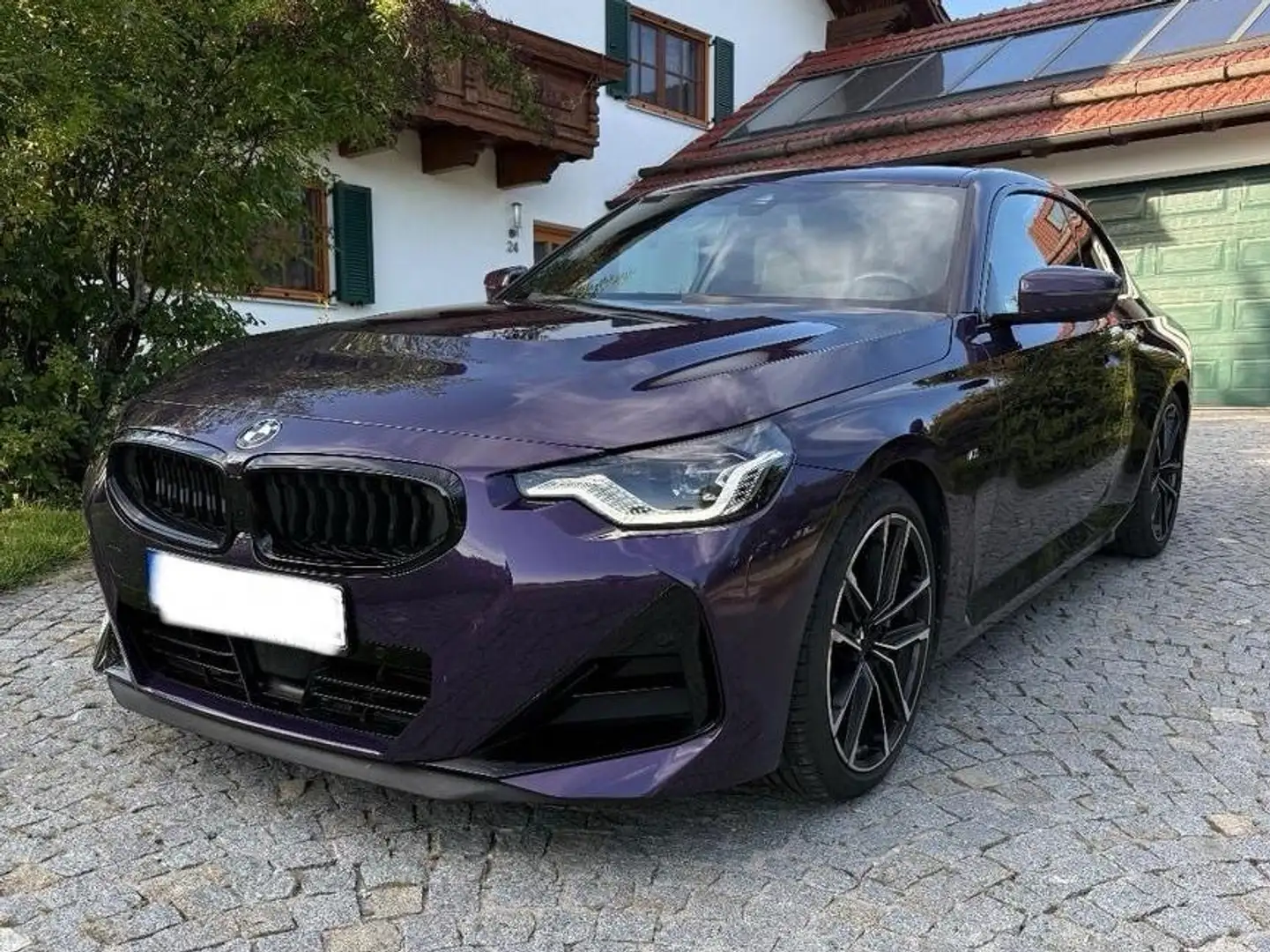 BMW 220 220i Coupe MSport PRO auto Violett - 1