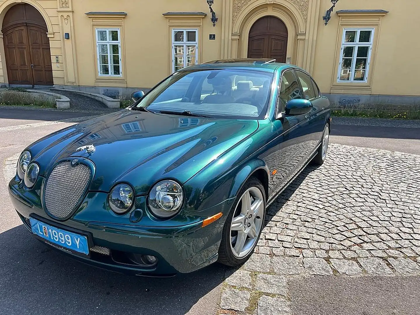 Jaguar S-Type 4,2 V8 R Aut.   ÖAMTC  GARANTIE   SAMMLERZUSTAN... zelena - 1