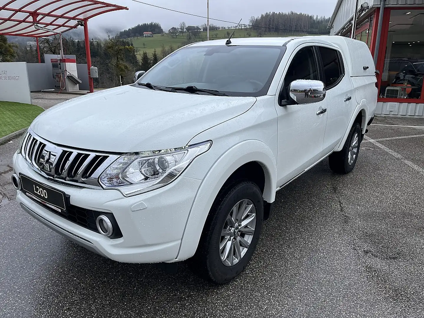 Mitsubishi L200 L 200 2,4 DI-D HP 4WD Doppelkabine Instyle Білий - 1