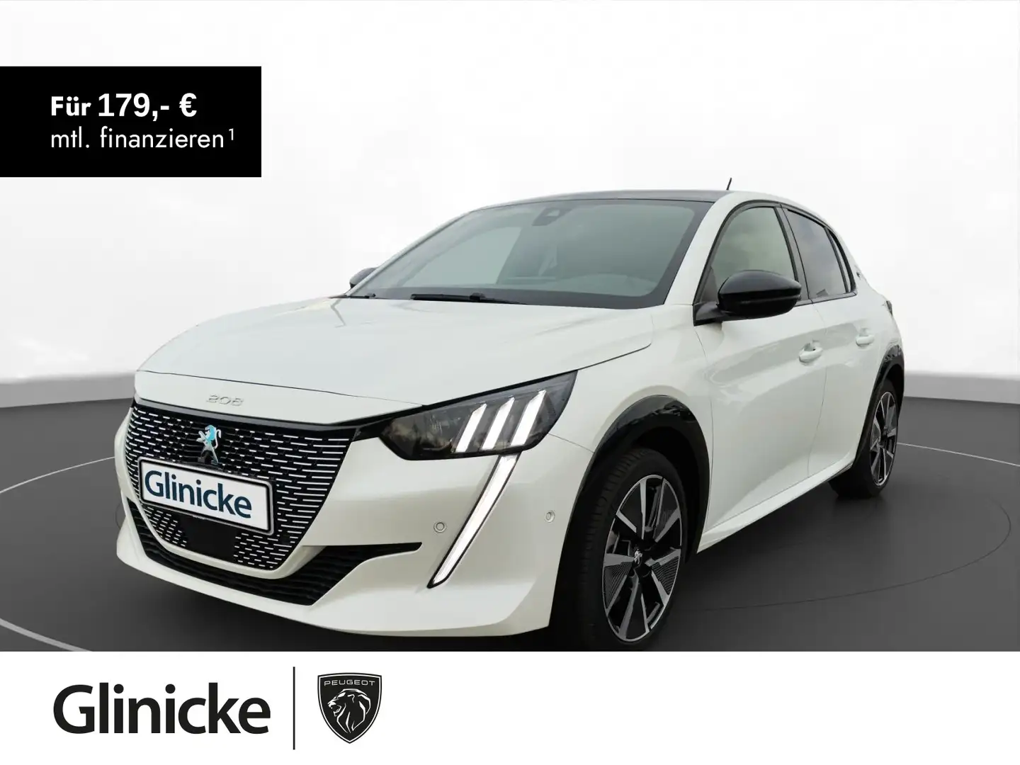 Peugeot 208 GT Elektro 95,3% Kamera LED PDC Apple Car Pl Weiß - 1
