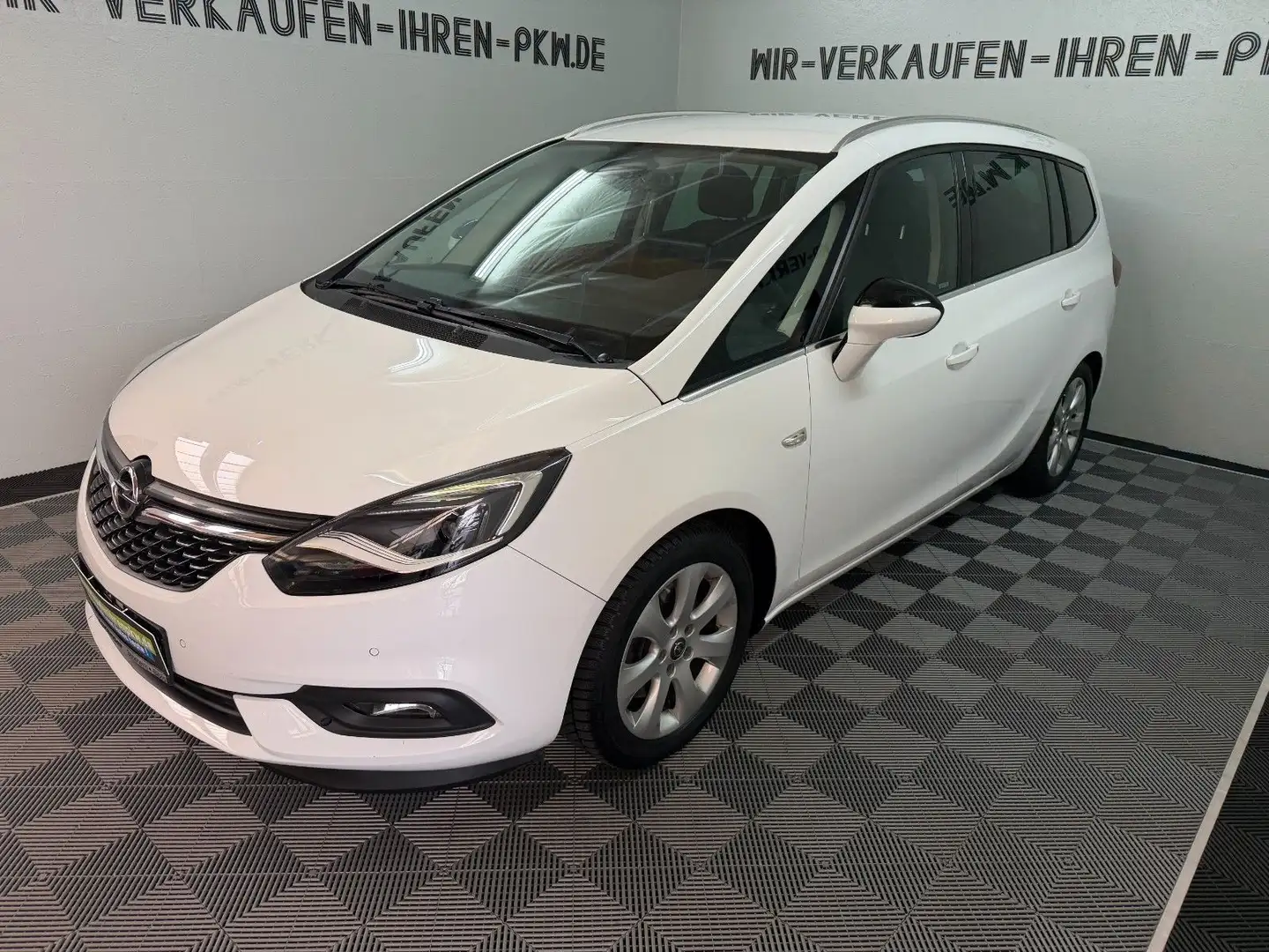 Opel Zafira Tourer Zafira 2.0CDTi Innovation 7Sitze RFK AHK ZR-NEU Weiß - 1