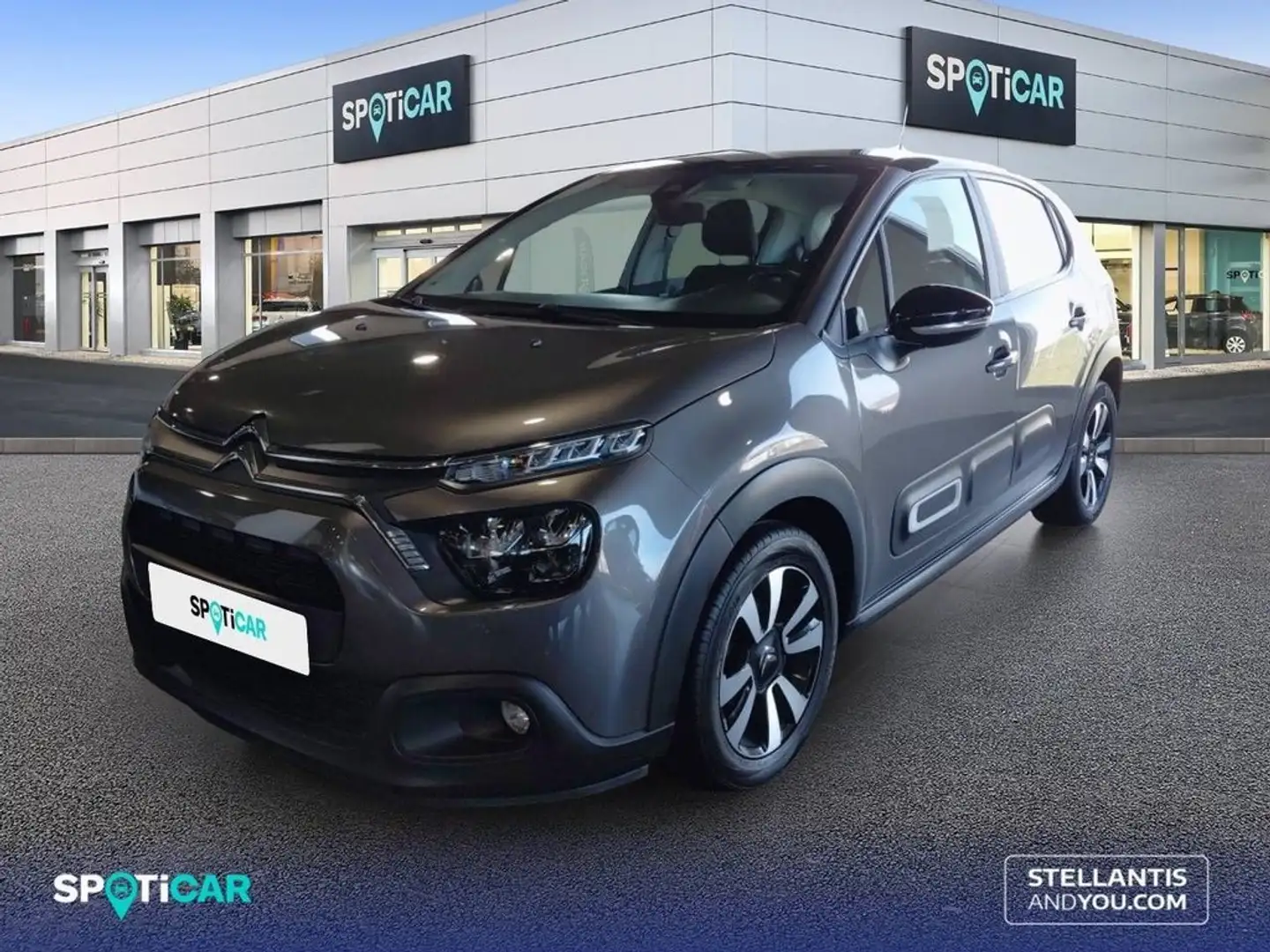 Citroen C3 1.2 PureTech S&S Feel Pack 83 Grau - 1