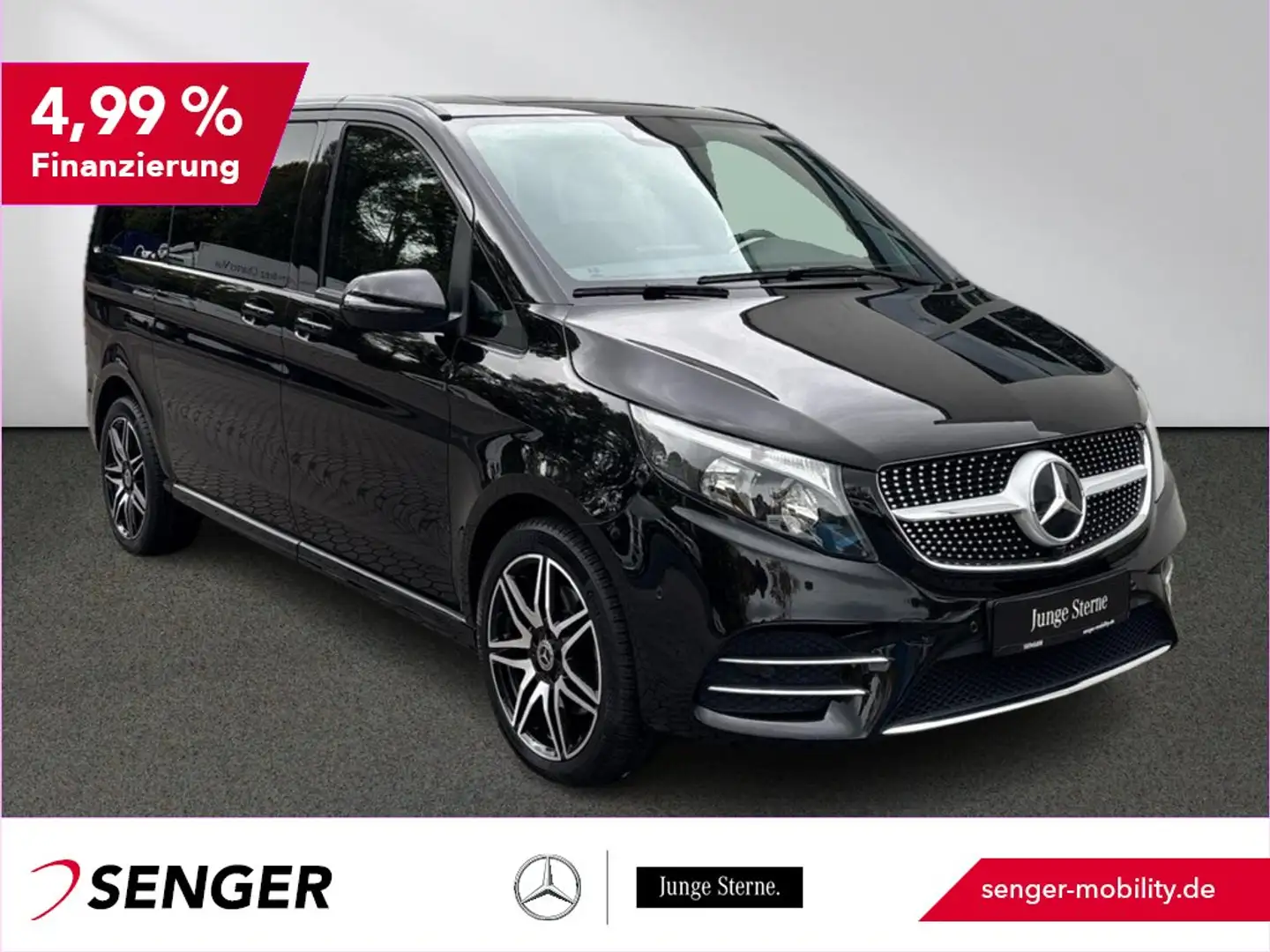 Mercedes-Benz V 250 d Edition 4x4 kompakt AMG Distr Standhzg 9G Nero - 1