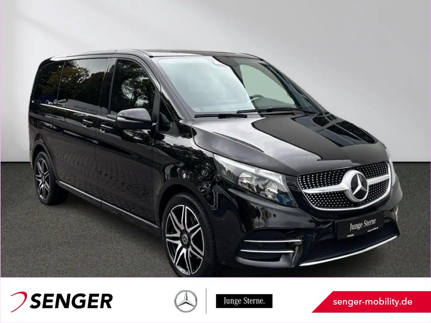 Mercedes-Benz V 250 d Edition 4x4 kompakt AMG Distr Standhzg 9G Schwarz - 1