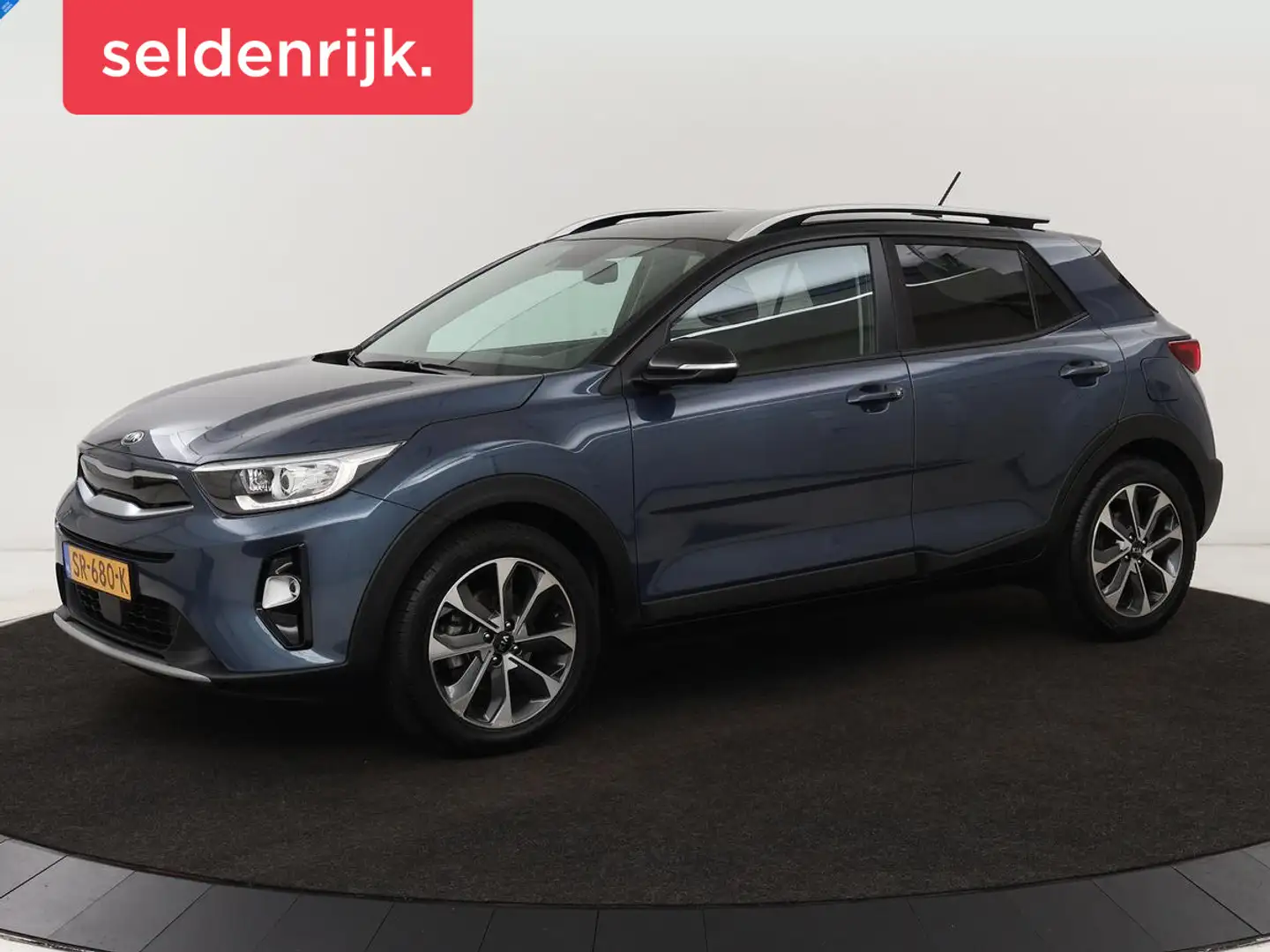Kia Stonic 1.0 T-GDi Dyn.Line | 1e eigenaar | Camera | Keyles Blau - 1