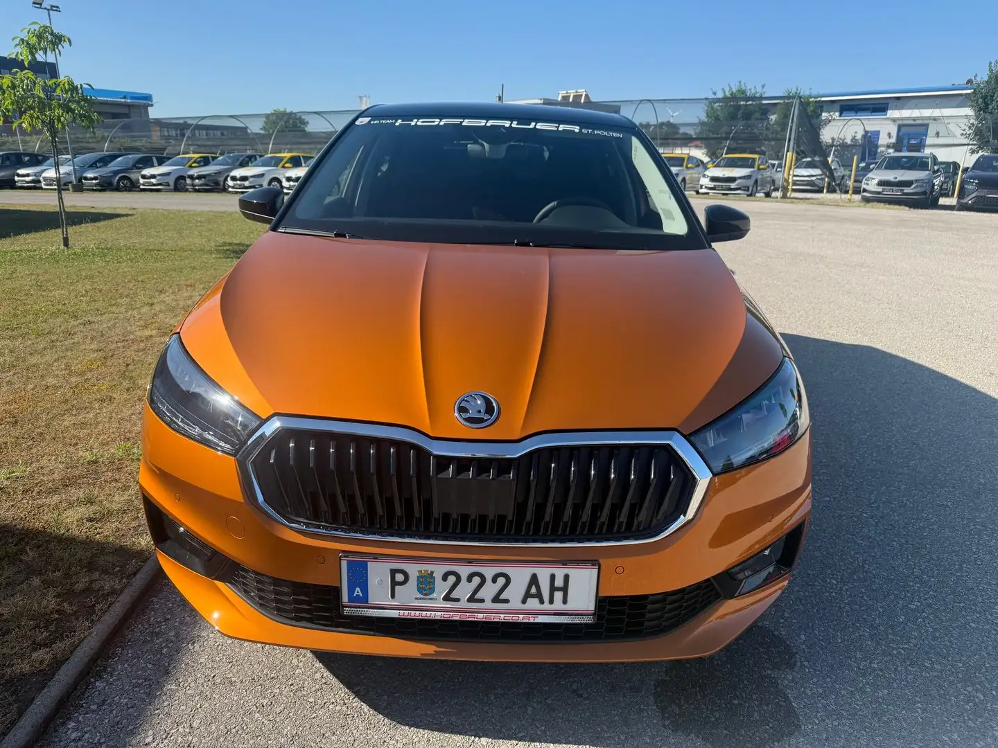 Skoda Fabia Selection TSI DSG Orange - 2