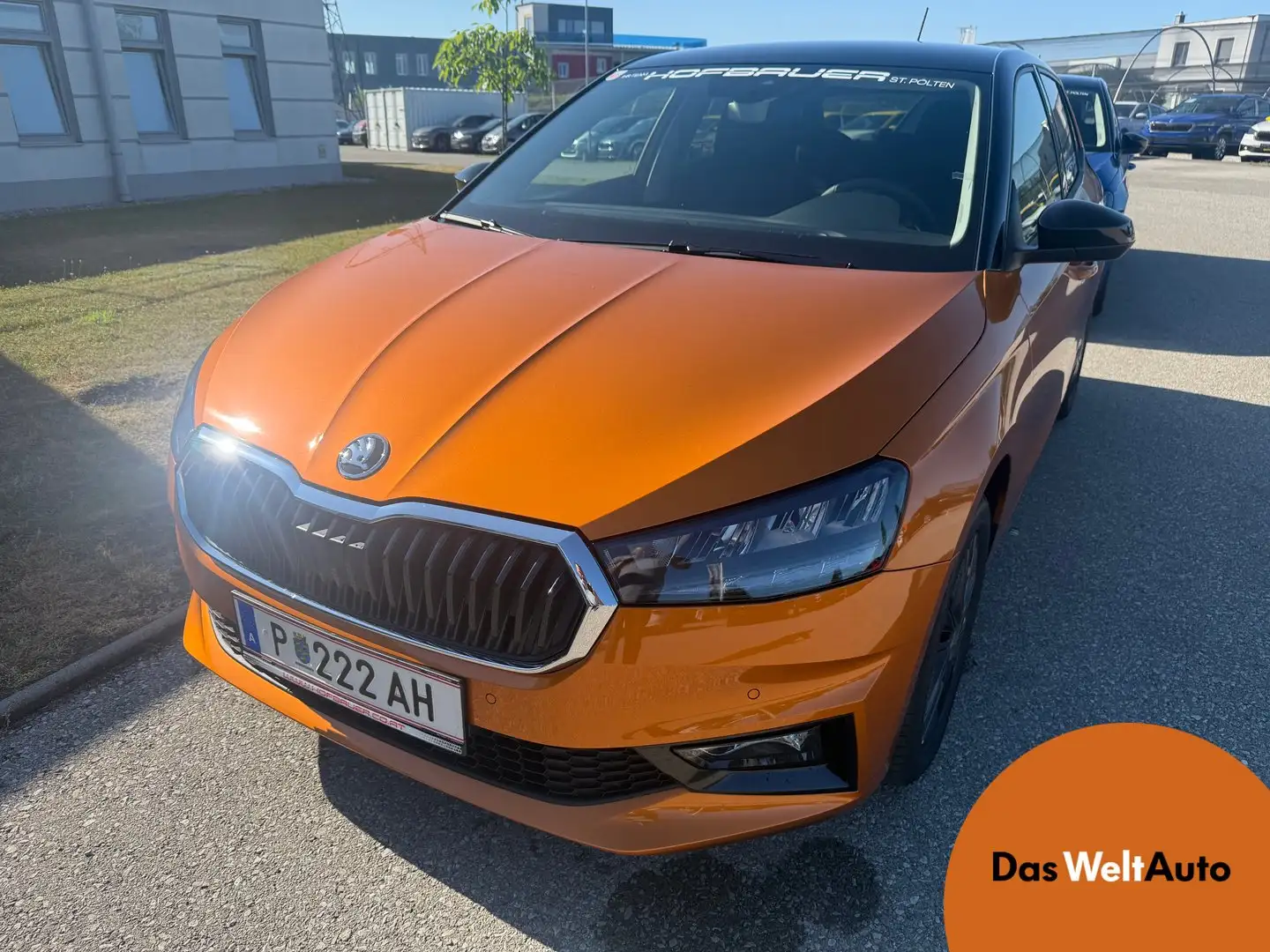 Skoda Fabia Selection TSI DSG Orange - 1