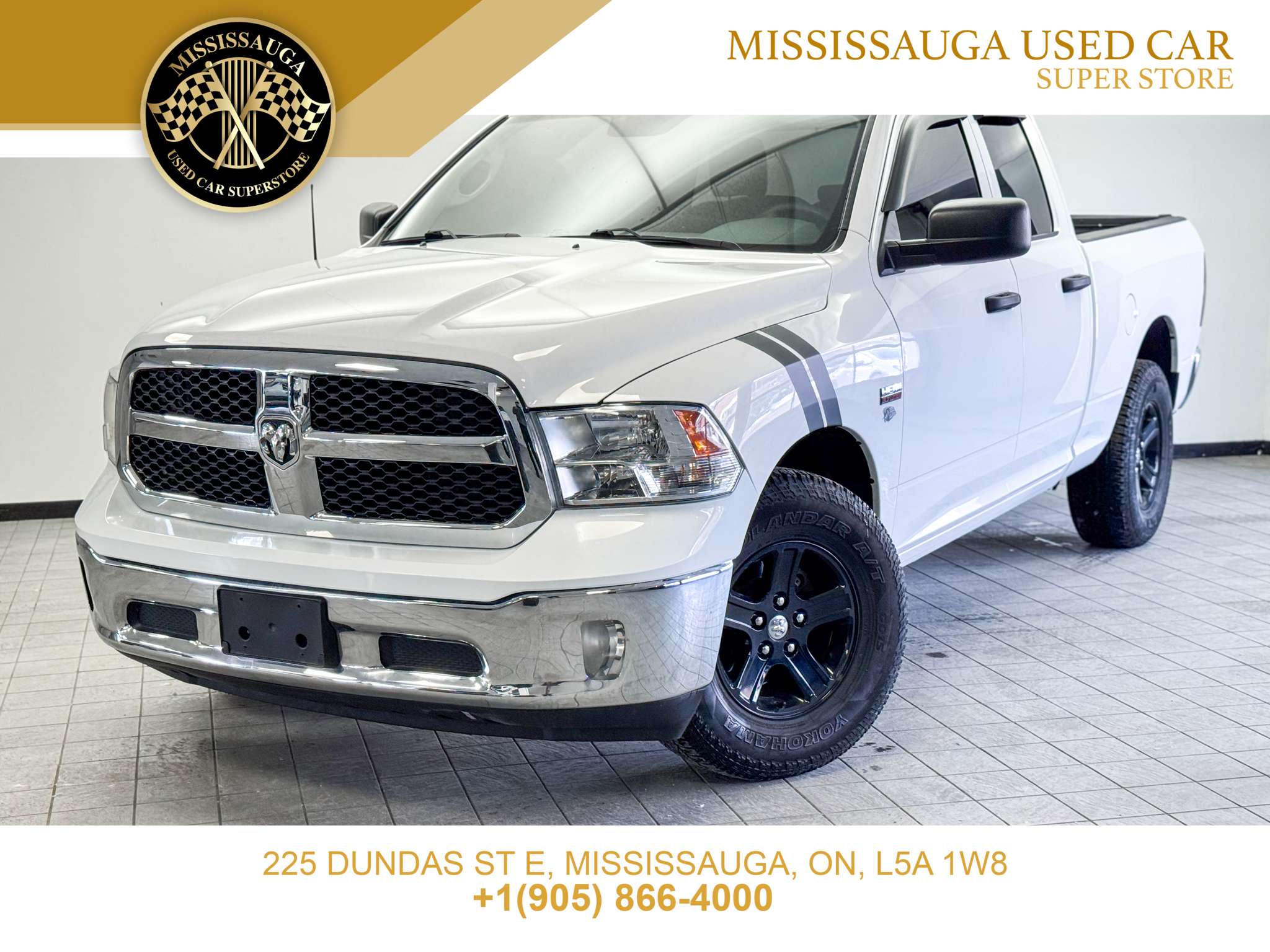White 2017 RAM 1500 Pickup Truck Automatic