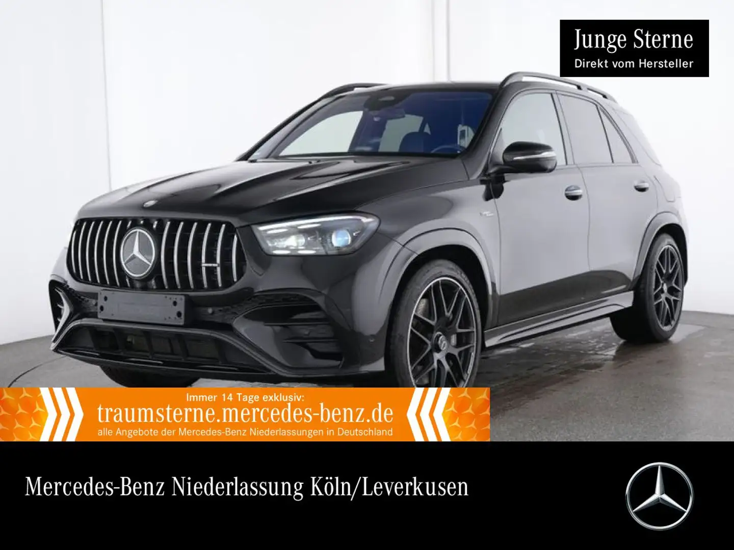Mercedes-Benz GLE 53 AMG GLE 53 HYBRID 4M NIGHT+PANO+360+AHK+MULTIBEAM+22" Schwarz - 1