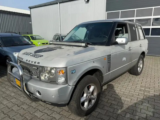 Land Rover Range Rover TD6 Automaat Youngtimer Grijs Kenteken Trekhaak 35