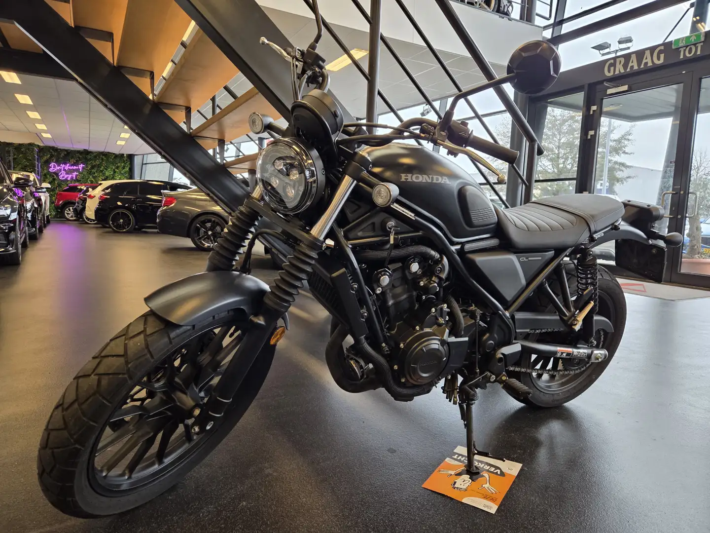 Honda CL 500 1ste Eigenaar "GESCHIKT VOOR EEN A2 RIJBEWIJS" Zwart - 2