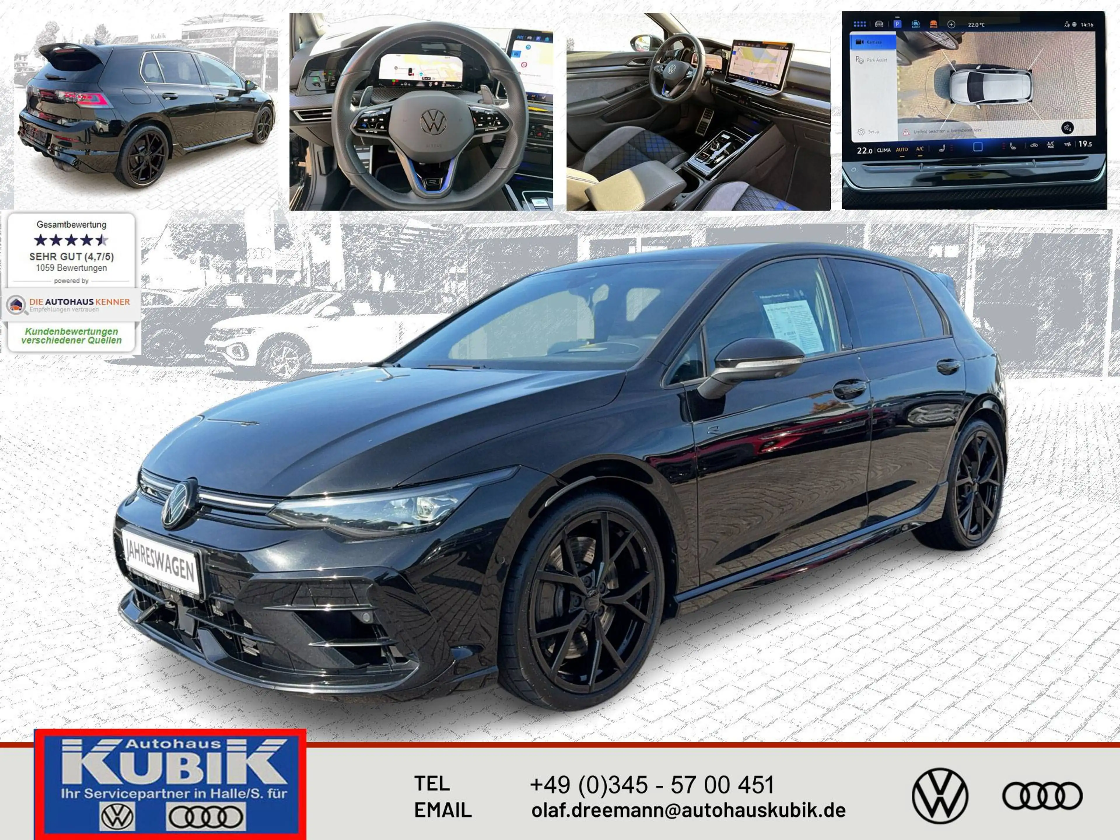 Volkswagen Golf R Golf 8 "R" Performance Black Style 2,0 TSI 4motion DSG