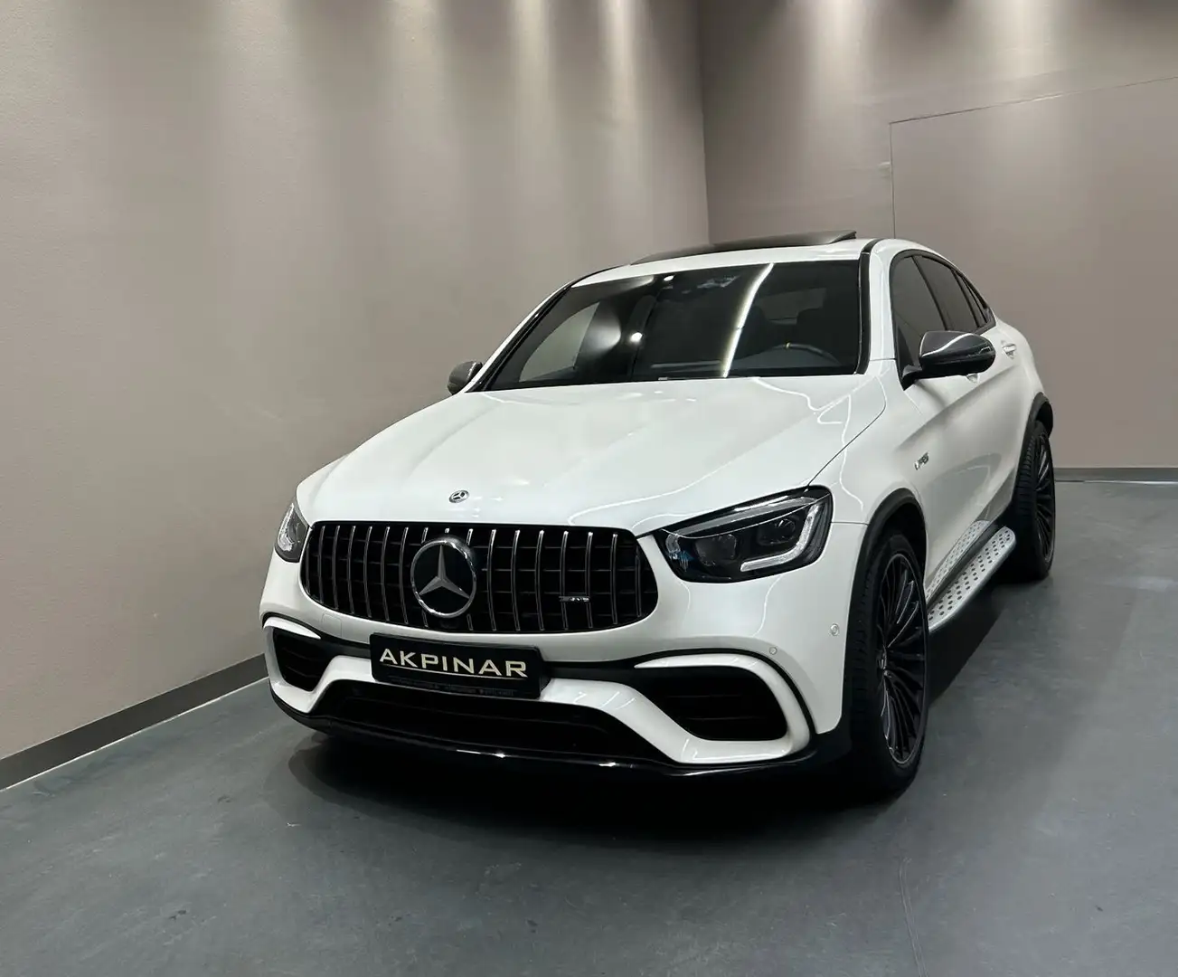 Mercedes-Benz GLC 63 AMG GLC63 S AMGCoupé *NIGHT*PERFORMANCE*CARBON*V-MAX Blanc - 2