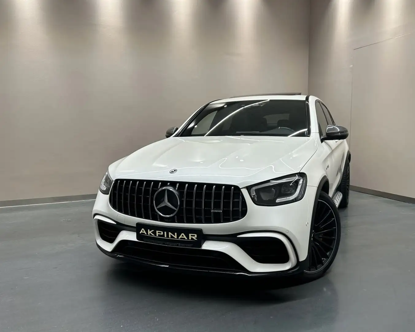 Mercedes-Benz GLC 63 AMG GLC63 S AMGCoupé *NIGHT*PERFORMANCE*CARBON*V-MAX Blanc - 1