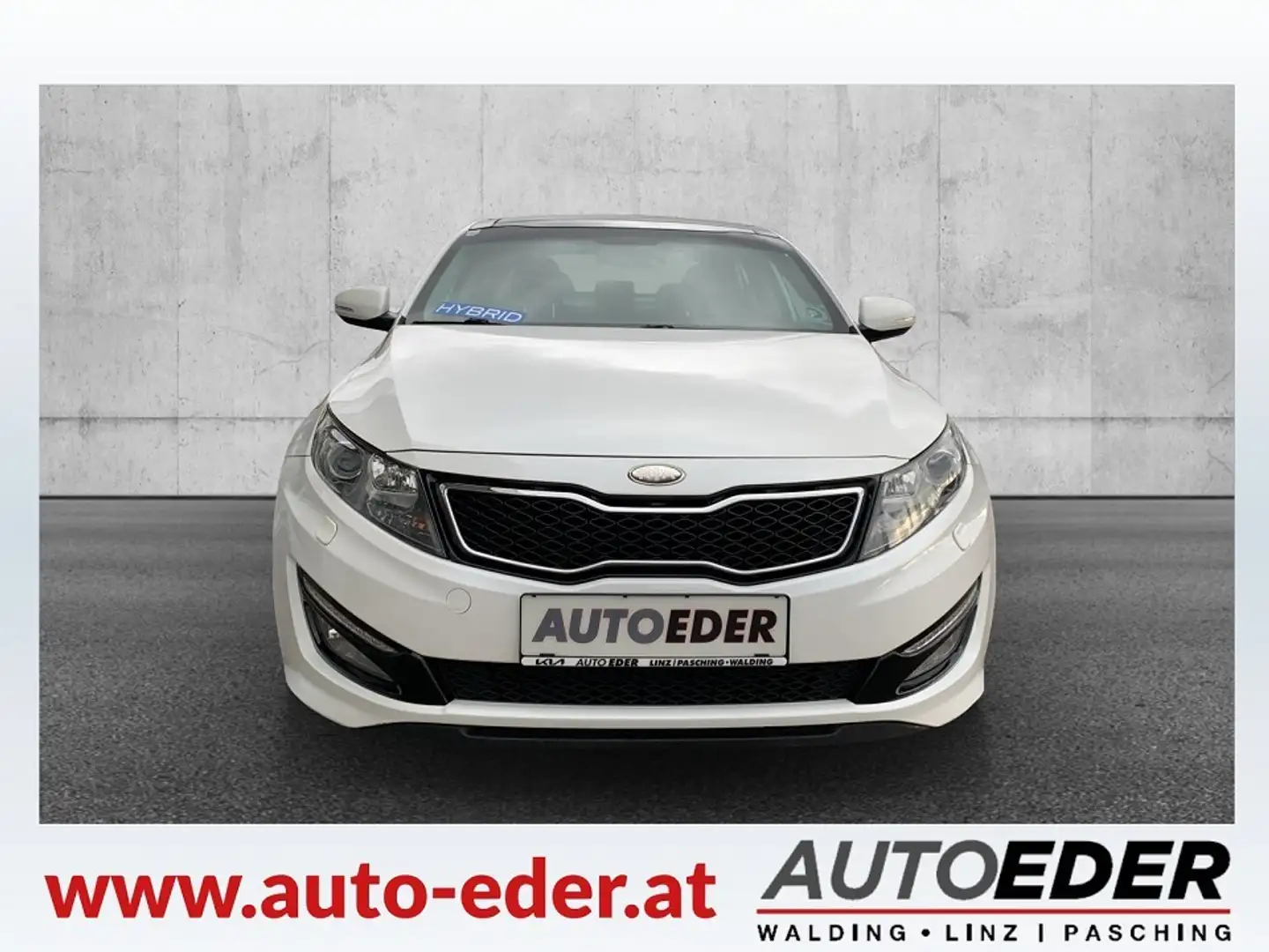 Kia Optima 2,0 CVVL Hybrid Aut. Weiß - 2