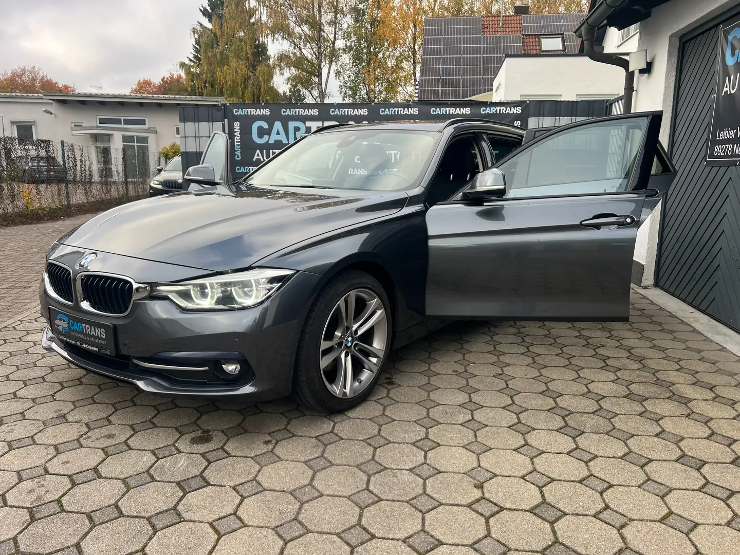 BMW 320 d Sport Line + LED + NAVI + AHK + 0% FINANZIERUNG Gris - 1