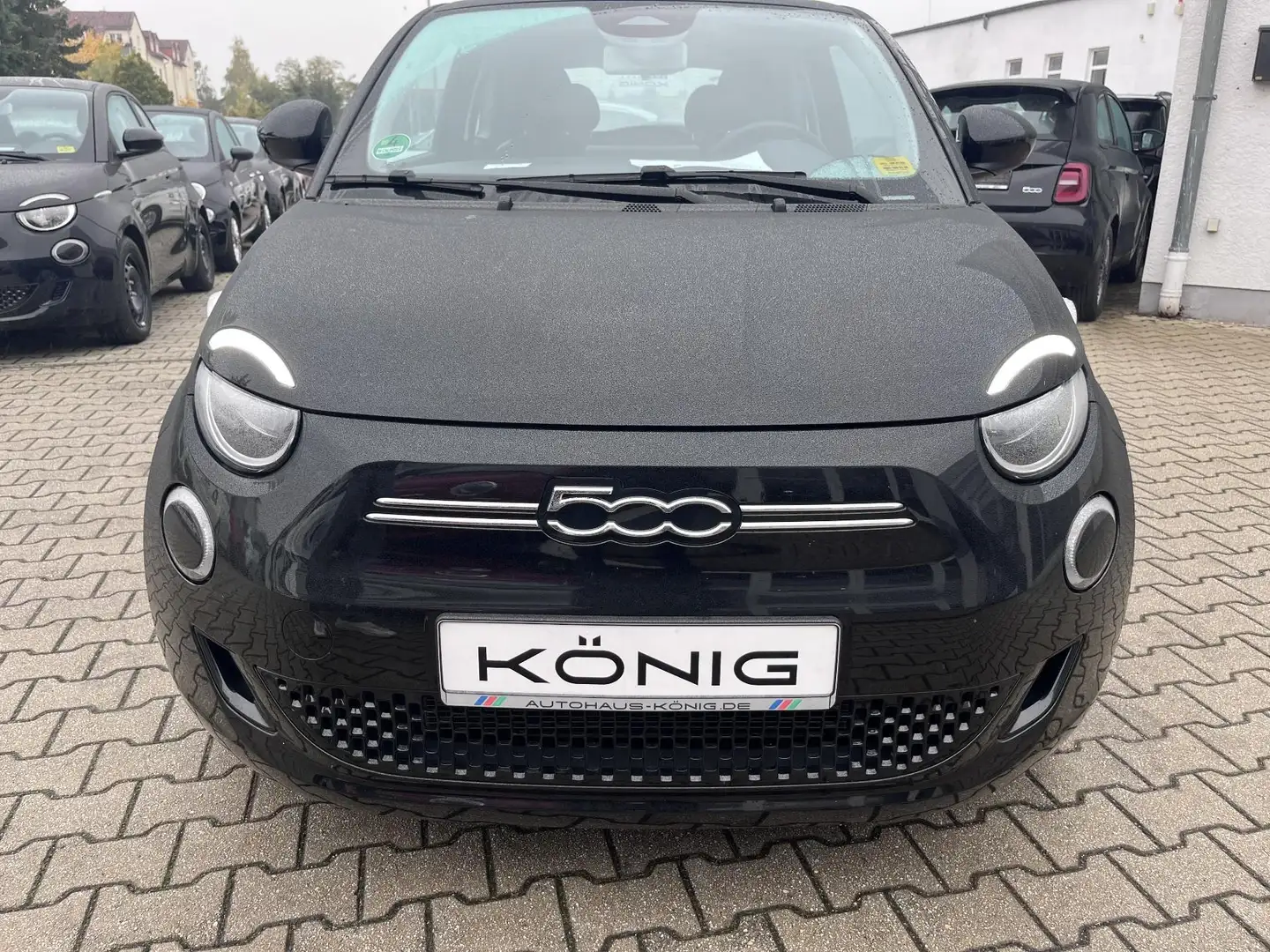 Fiat 500e Neuer 500 320km Reichweite Schwarz - 2