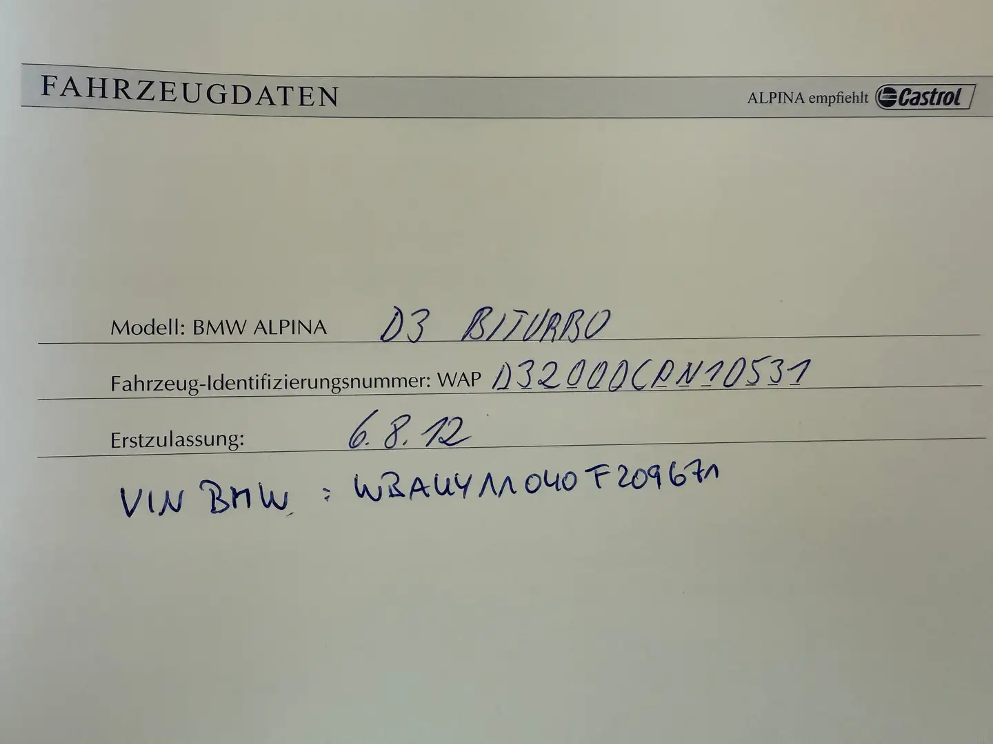 BMW 320 320d Alpina D3 Biturbo Navi Professional HiFi Comf Grau - 2
