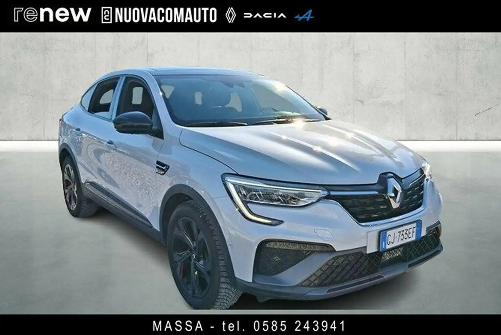 Renault Arkana 1.6 E-Tech hybrid R.S. Line Fast Track 145cv Bianco - 1
