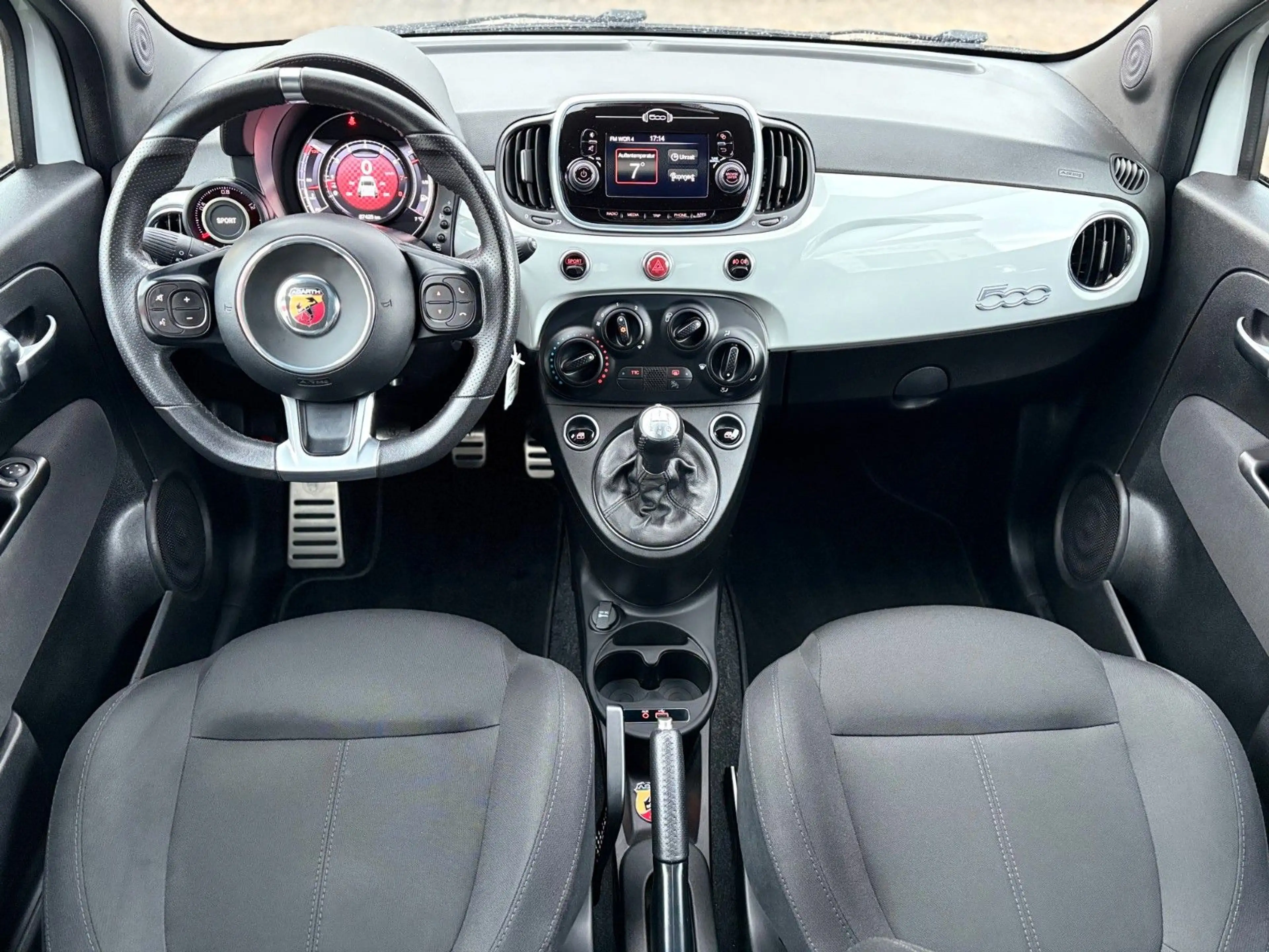 Abarth 595 1.4 T-Jet G-Tech Record Monza Tieferlegung — photo 12