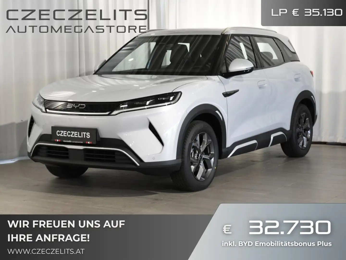 BYD Atto 2 Boost Skiing white *Sofort Verfügbar* Weiß - 1