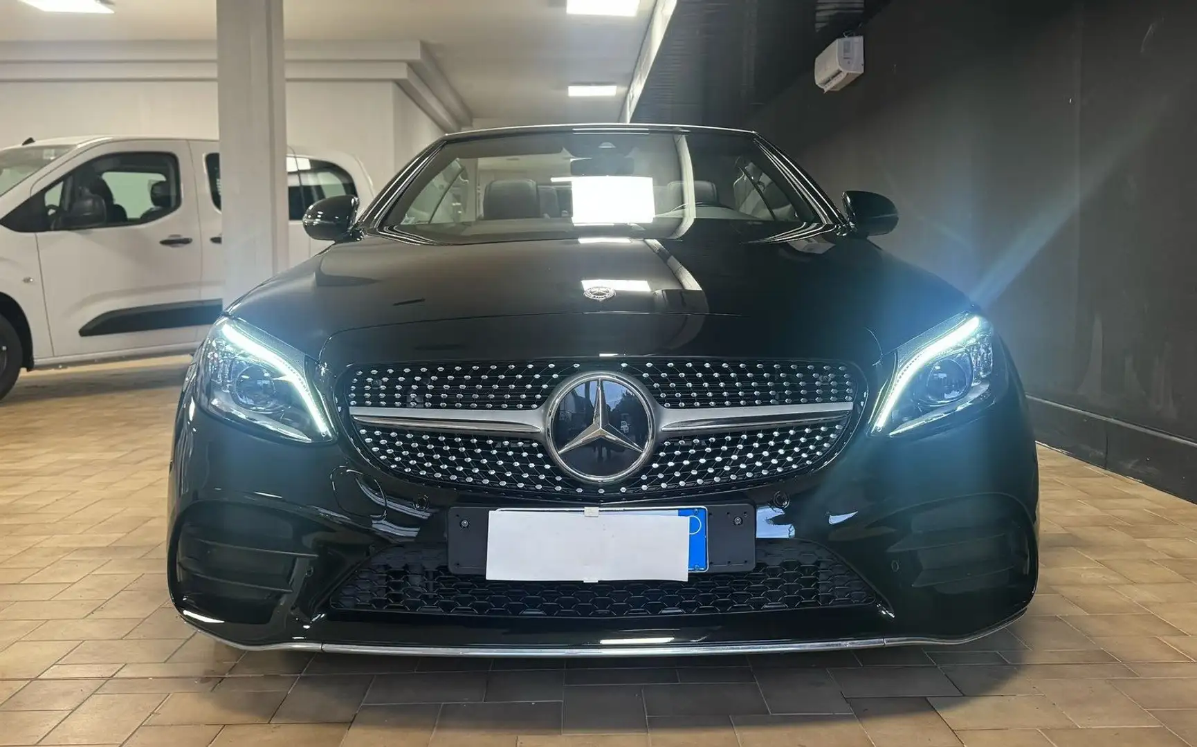 Mercedes-Benz C 220 C Cabrio 220 d Premium Plus auto Nero - 2