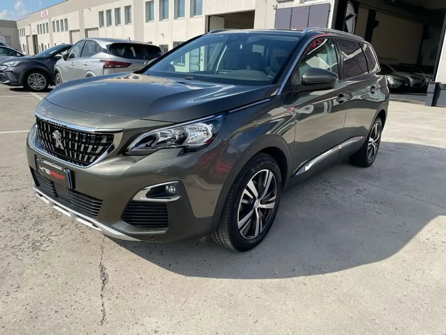 Peugeot 5008 BlueHDi 130 EAT8 S&S Allure 7 POSTI PROMI ZERO PE Groen - 1