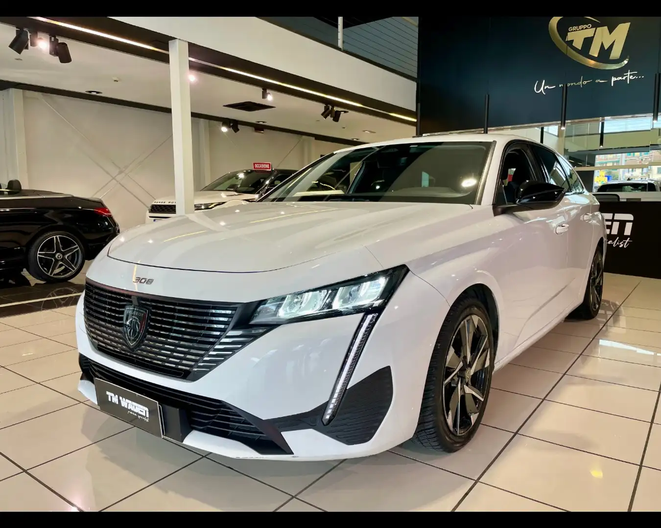 Peugeot 308 BlueHDi 130 S&S EAT8 SW Allure Pack 2022 White - 1