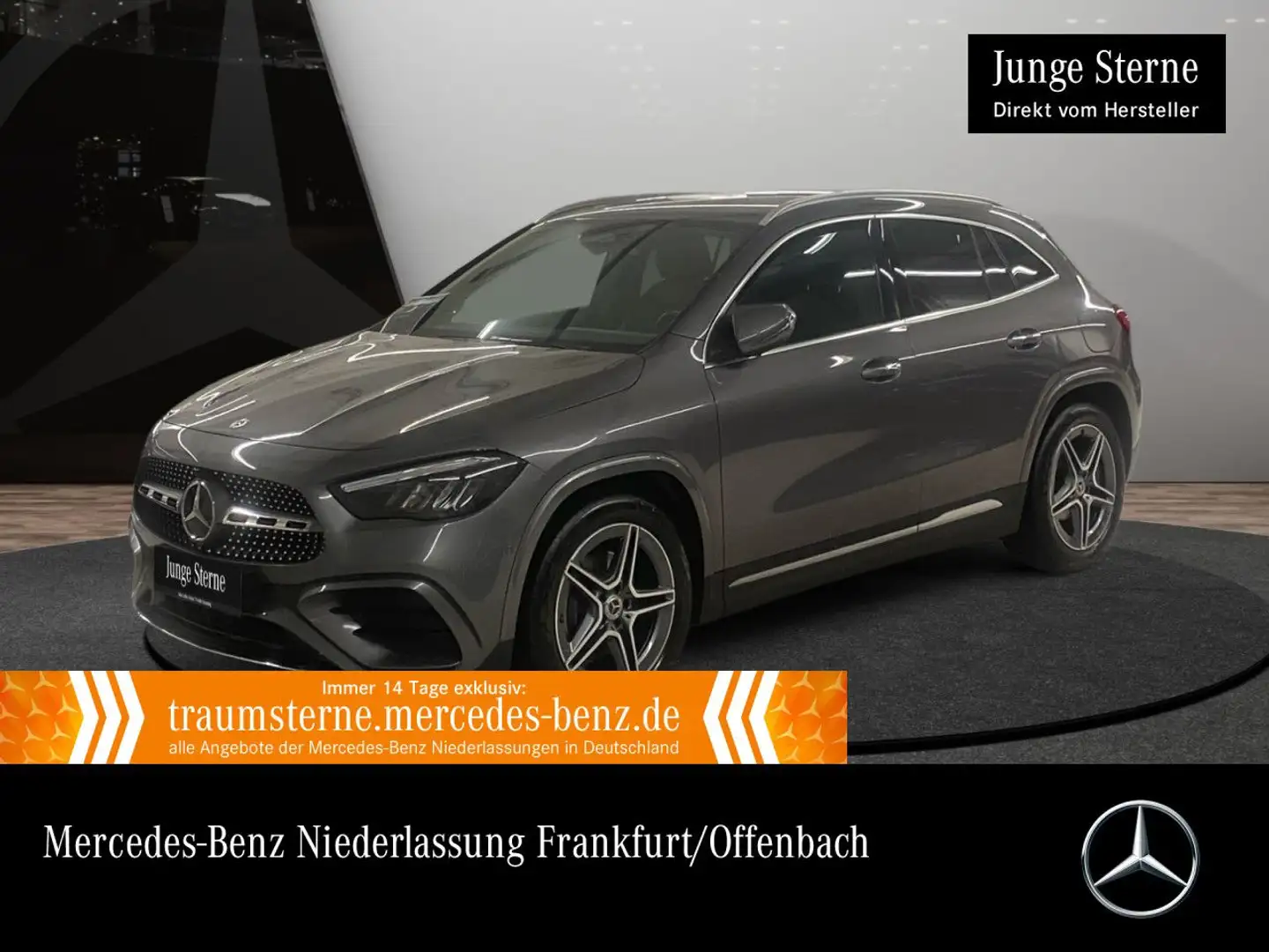Mercedes-Benz GLA 200 d AMG+AHK+LED+KAMERA+KEYLESS+8G Gris - 1