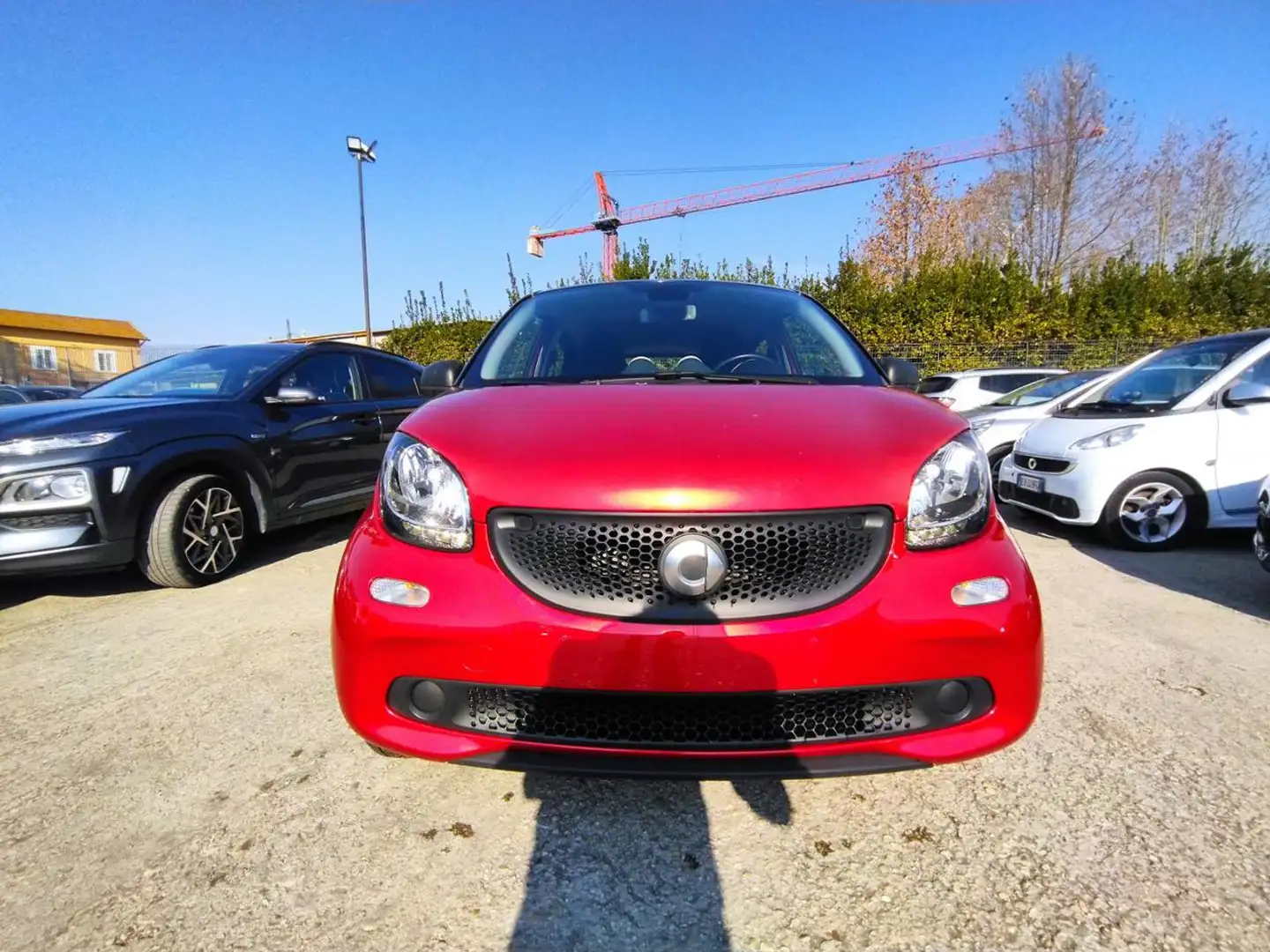 smart forFour 1.0cc 71cv BLUETOOTH CRUISE CLIMA AUTO STEREO Rosso - 2