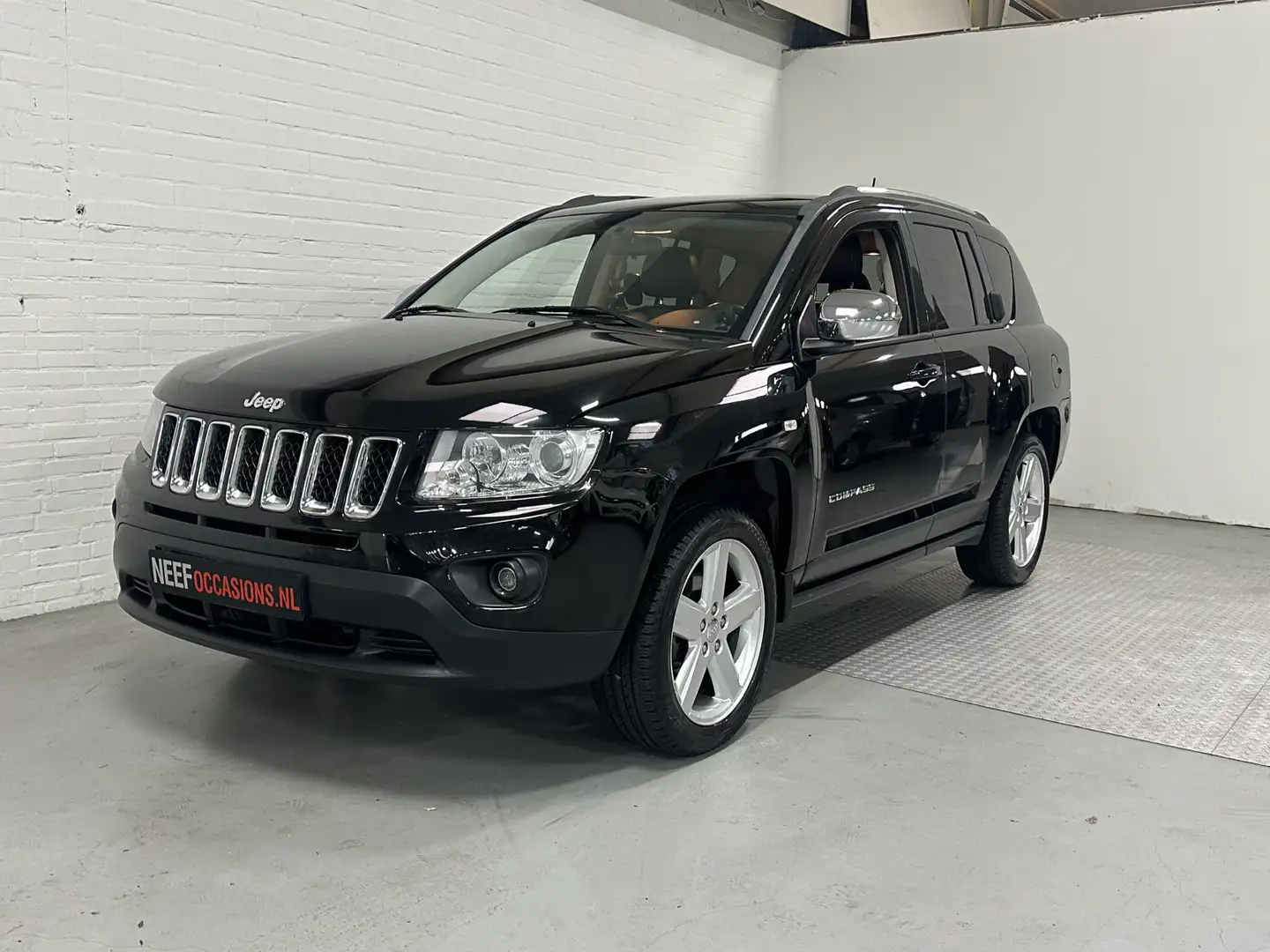 Jeep Compass 2.0 Limited AIRCO /CRUISE /LEER /LPG Zwart - 1