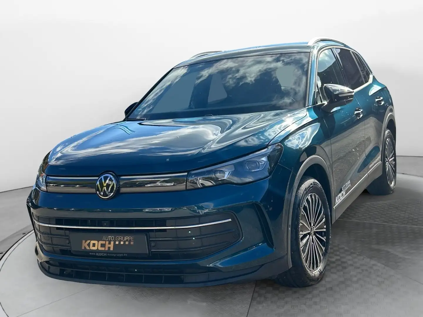 Volkswagen Tiguan 2.0TDI Goal DSG Navi LED AHK Blau - 2