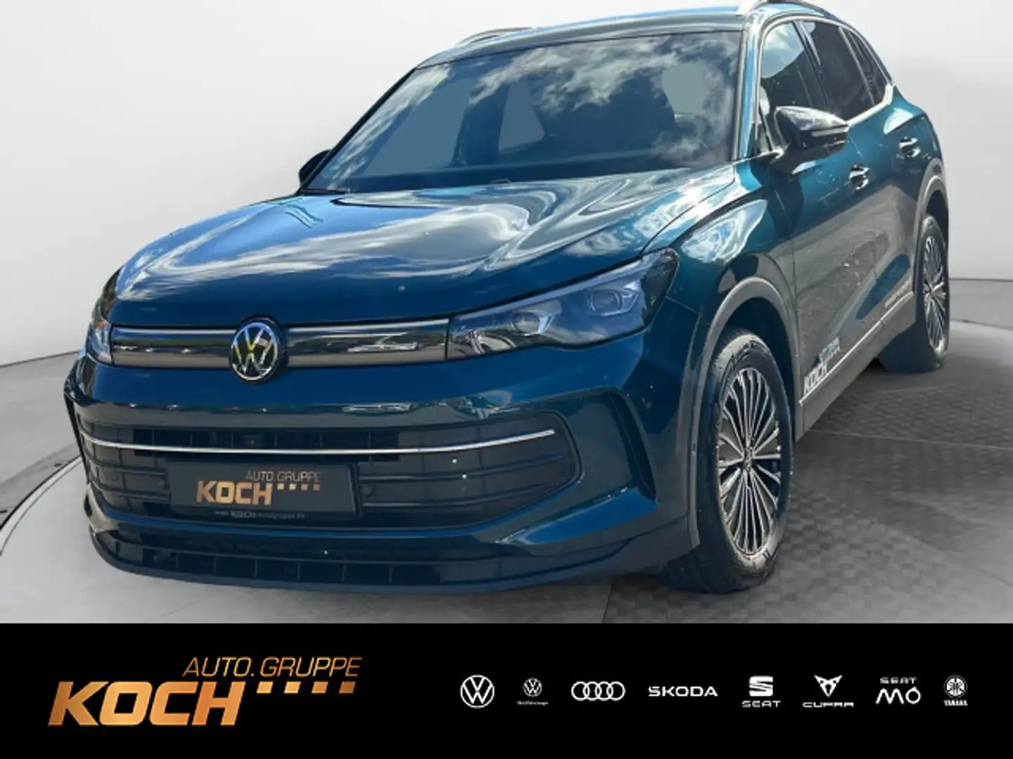 Volkswagen Tiguan 2.0TDI Goal DSG Navi LED AHK Blau - 1