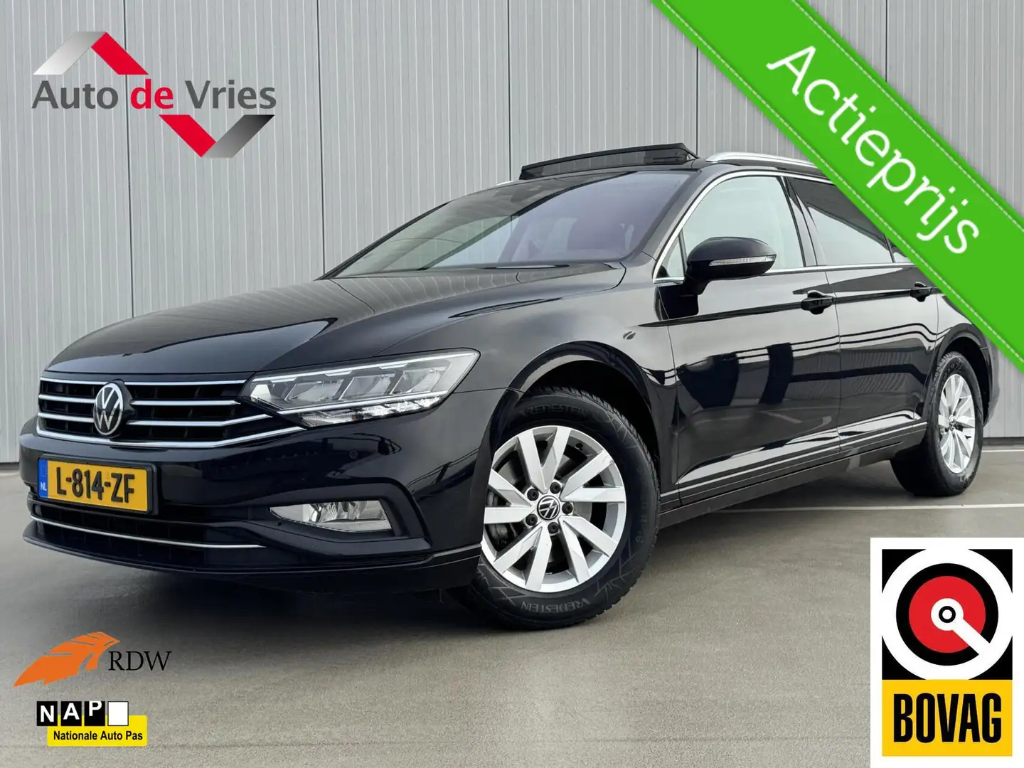Volkswagen Passat Variant 1.5 TSI Business|NL-Auto|Panodak Zwart - 1
