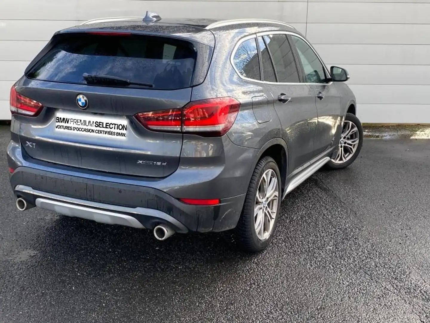 BMW X1 xDrive18dA 150ch xLine Gris - 2