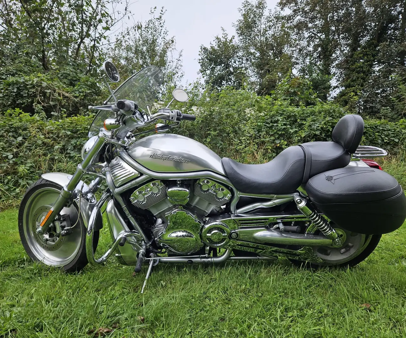 Harley-Davidson V-Rod Plateado - 1