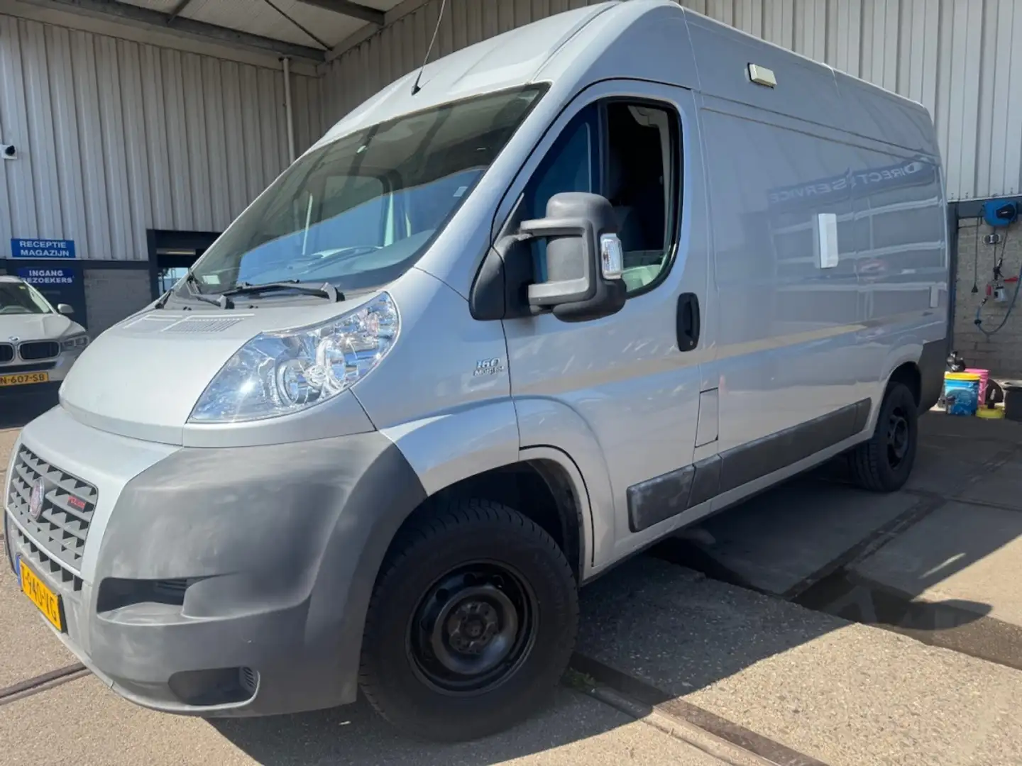 Fiat DUCATO 33 3.0 JTD M H2 camper , standkachel D Grijs - 1