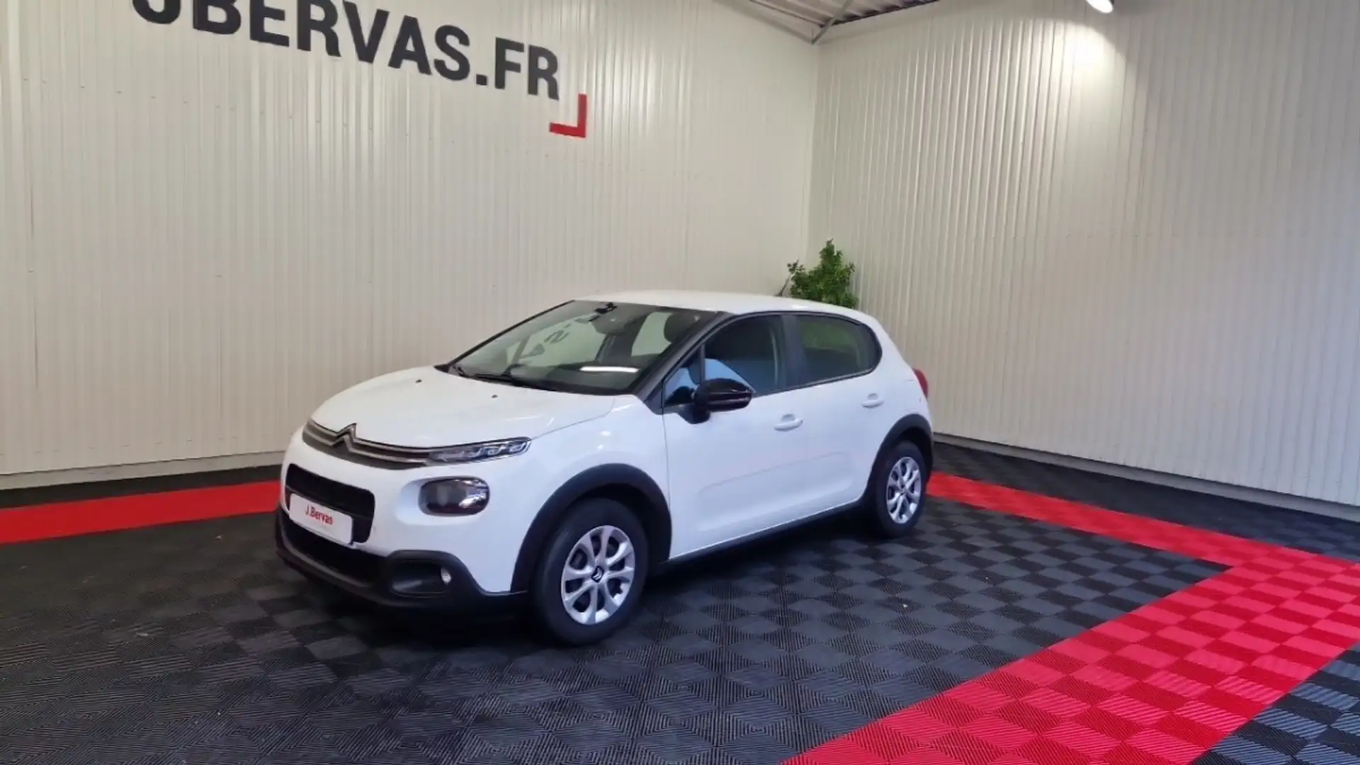 Citroen C3 puretech 82 feel business Blanc - 1