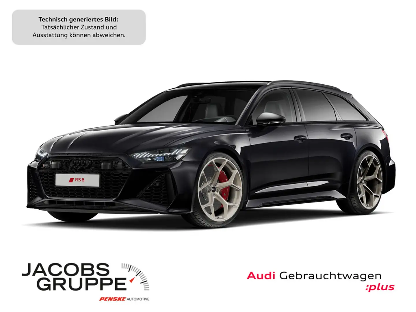 Audi RS6 Чорний - 1