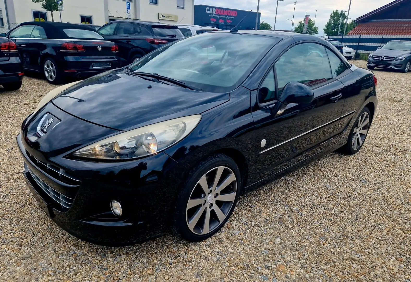 Peugeot 207 CC Cabrio 155 Roland Garros Schwarz - 2