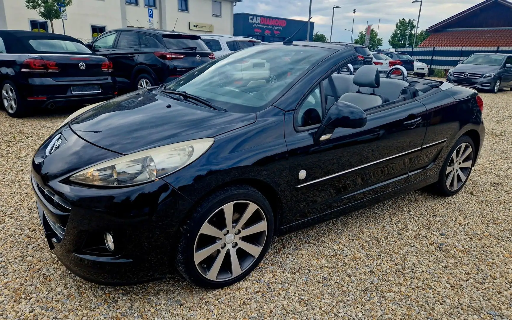 Peugeot 207 CC Cabrio 155 Roland Garros Schwarz - 1