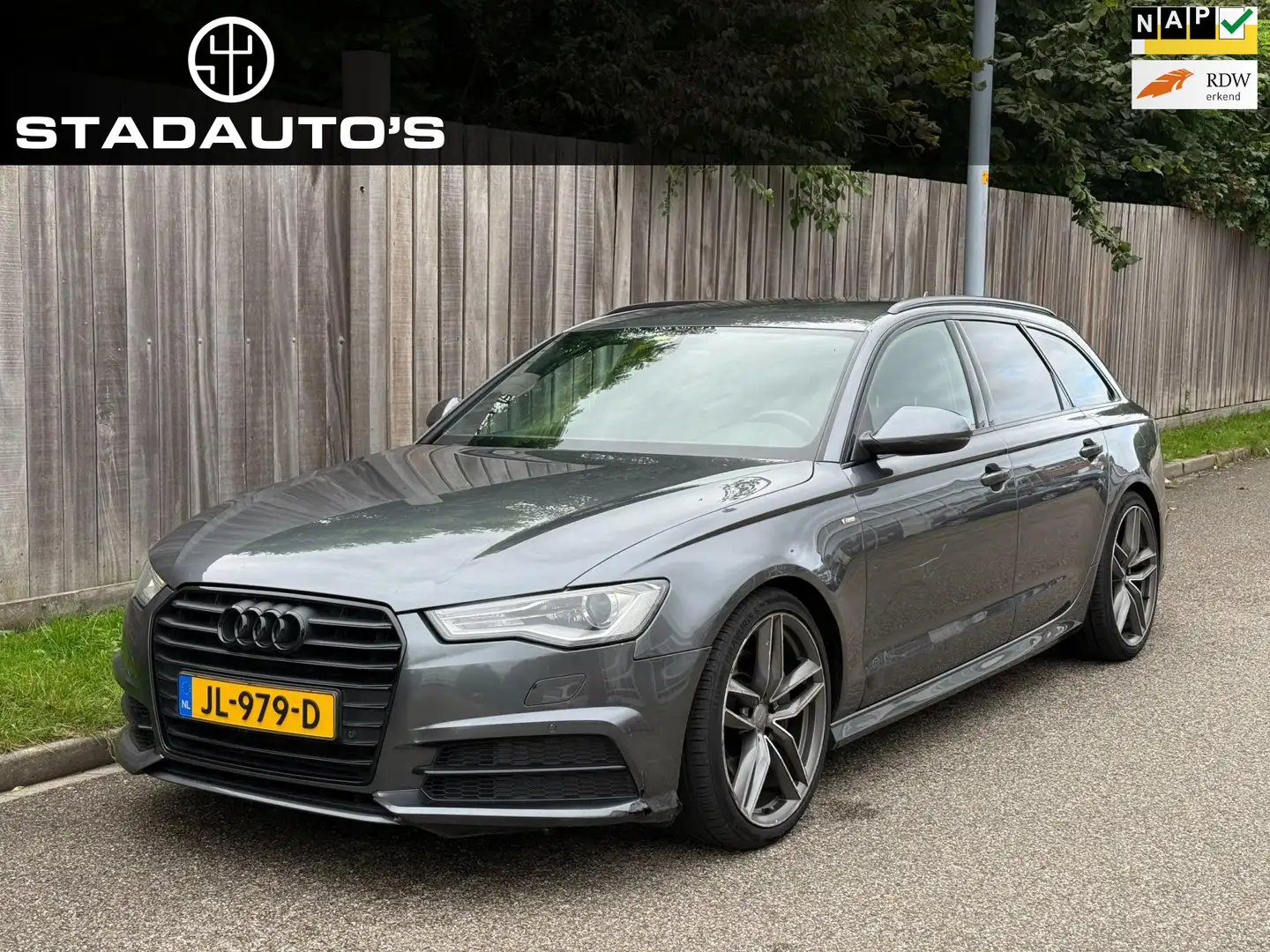 Audi A6 Avant 2.0 TFSI S-Line Sport BOSE Xenon LED NAP! Gris - 1